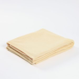 HOME DELUXE Katoenen deken ELIA Beige – 140 x 200 cm HOME DELUXE Katoenen deken ELIA Beige – 140 x 200 cm