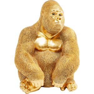 Kare Design Woonaccessoires gorilla 39cm goud Kare Design Woonaccessoires gorilla 39cm goud