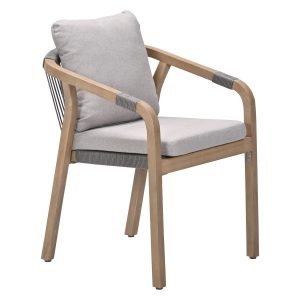 Garden Impressions lounge dining stoel Alora grey sand Garden Impressions lounge dining stoel Alora grey sand