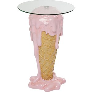 Kare Design Bartafel ijs roze Ø48cm Kare Design Bartafel ijs roze Ø48cm