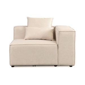 Home Deluxe Bank VERONA Beige Hoekbank Rechts