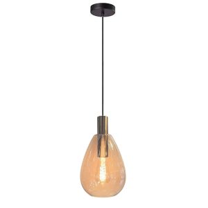 Freelight hanglamp Dorato – 1 lichts – 18.5 x 150 cm – zwart goud Freelight hanglamp Dorato – 1 lichts – 18.5 x 150 cm – zwart goud