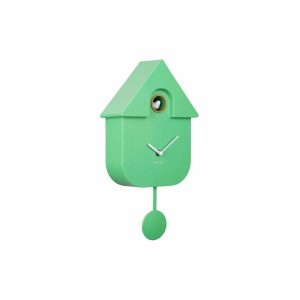 Karlsson wandklok Modern Cuckoo – groen – Ø21.5cm Karlsson wandklok Modern Cuckoo – groen – Ø21.5cm