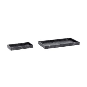 Hübsch bladen Grand – marmer – 30x15xh2, 50x25xh4cm Hübsch bladen Grand – marmer – 30x15xh2, 50x25xh4cm