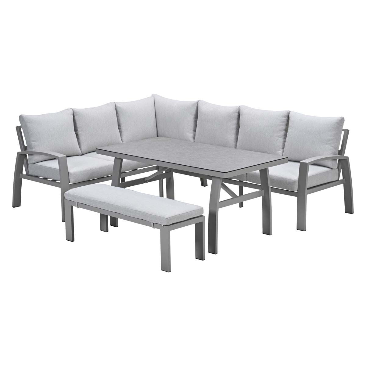 Garden Impressionslounge dining set Cameron 4-delig links - valley san