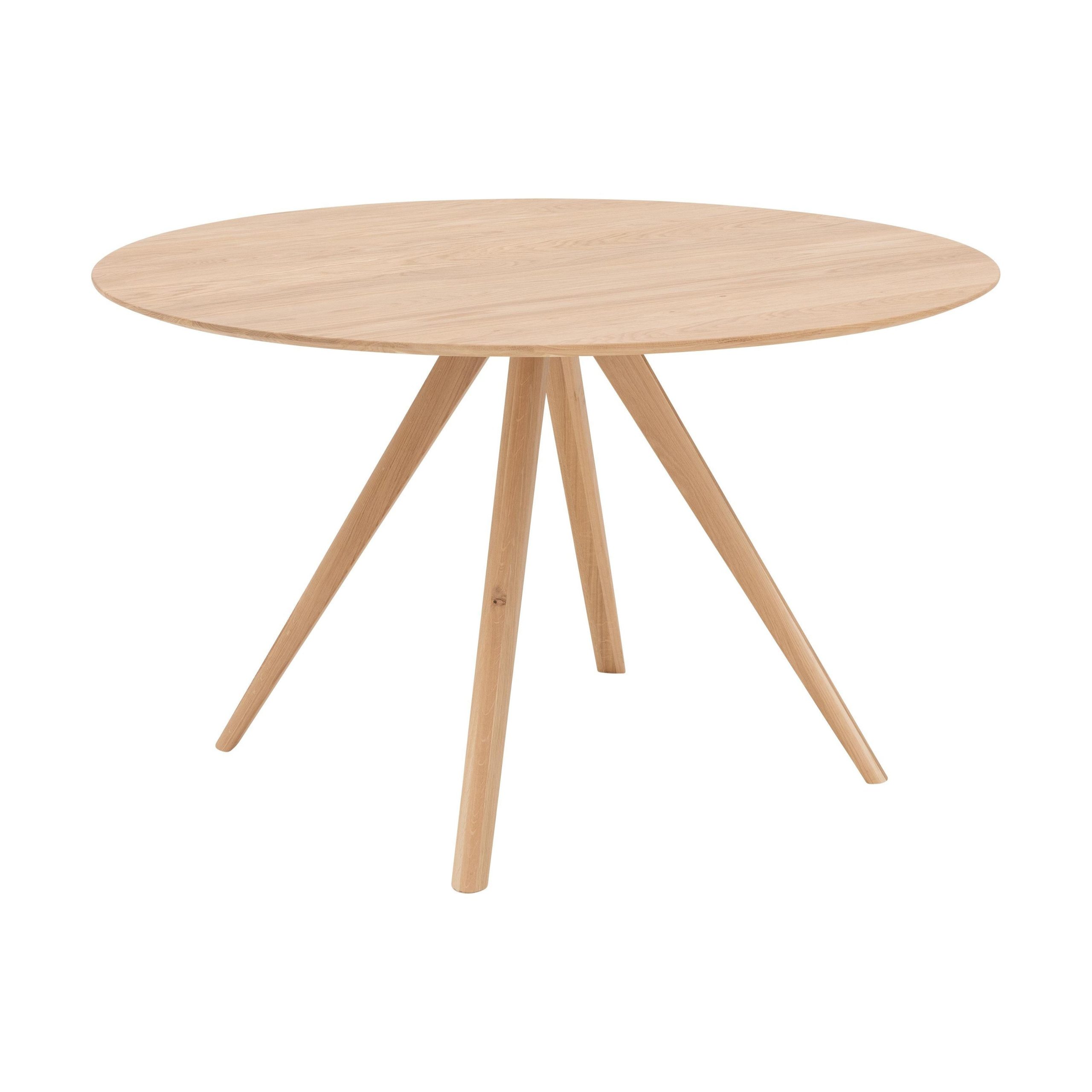 HelloTable eettafel Novum 30 - rond - � 130 cm - eiken naturel
