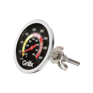 GrillX Monteerbare Barbecue Thermometer GrillX Monteerbare Barbecue Thermometer