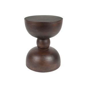 Housecraft Living Izzy Bijzettafel Rond 30 cm Mangohout – Bruin Housecraft Living Izzy Bijzettafel Rond 30 cm Mangohout – Bruin