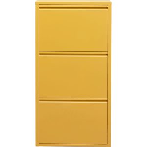 Kare Design Schoenenkast Caruso – geel – 3 laden Kare Design Schoenenkast Caruso – geel – 3 laden