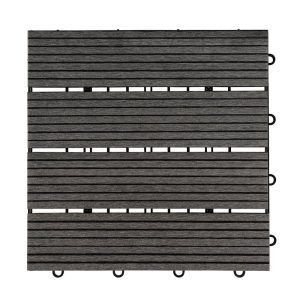 Home Deluxe WPC houttegels BAVARA antraciet 6m² antraciet Home Deluxe WPC houttegels BAVARA antraciet 6m² antraciet