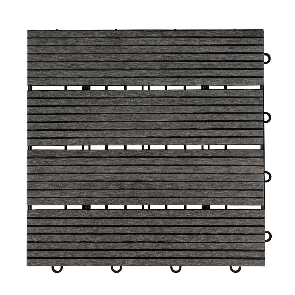 Home Deluxe WPC houttegels BAVARA antraciet 6m² antraciet