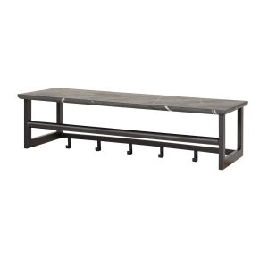 Giga Meubel Kapstok Roede – Zwart Metaal – 6 Haken – 80x30x24cm Giga Meubel Kapstok Roede – Zwart Metaal – 6 Haken – 80x30x24cm