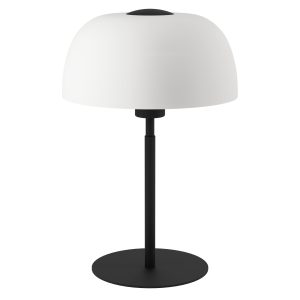 EGLO tafellamp Solo 2 – e27 – 41,5 cm – zwart/wit EGLO tafellamp Solo 2 – e27 – 41,5 cm – zwart/wit