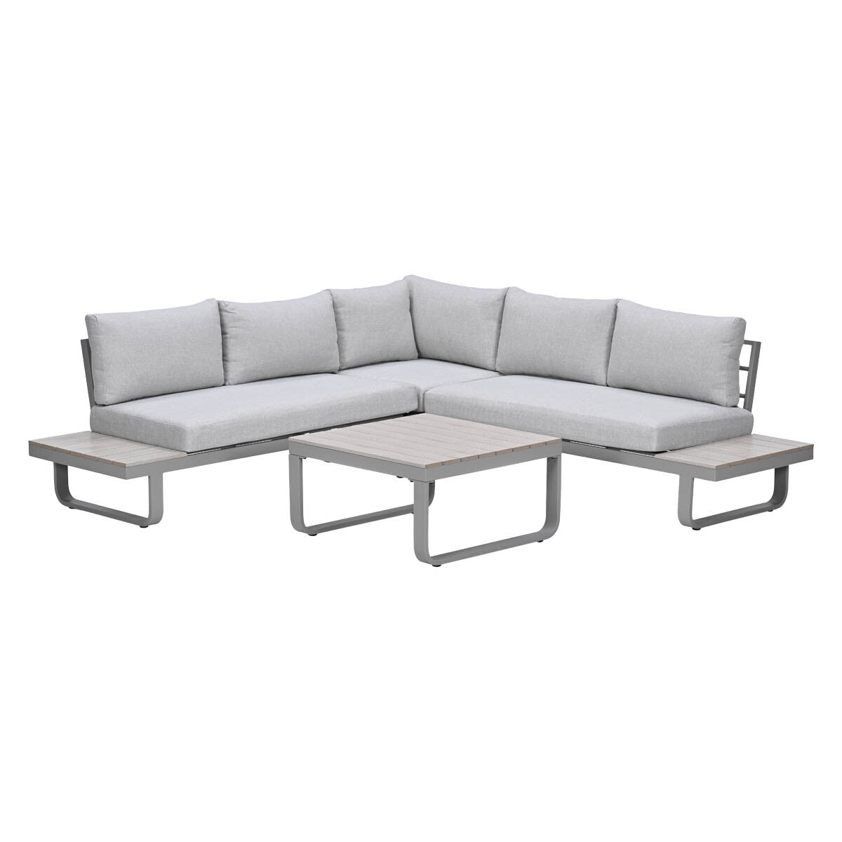 Garden Impressions loungeset Diego 4-delig - taupe