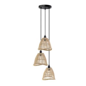 HOME DELUXE Hanglamp van rotan FELIA – Beige HOME DELUXE Hanglamp van rotan FELIA – Beige