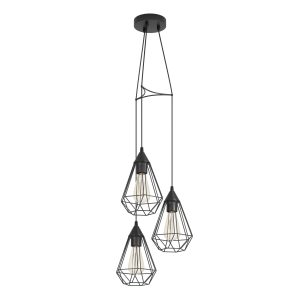 EGLO hanglamp Tarbes – e27 – ø 31 cm – zwart EGLO hanglamp Tarbes – e27 – ø 31 cm – zwart