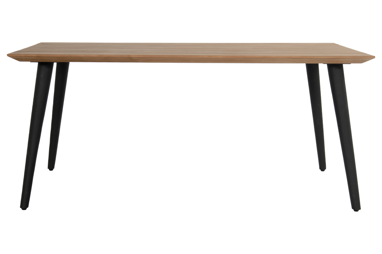 Hartman Tuintafel Sophie Studio - Naturel - Zwart Teak - 240x100x76cm