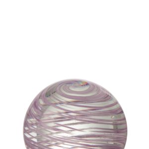 J-Line presse-papier Draaikolk – glas – paars – large