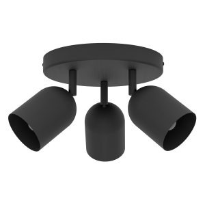 EGLO spot Tilston – Ø 25 cm – zwart EGLO spot Tilston – Ø 25 cm – zwart