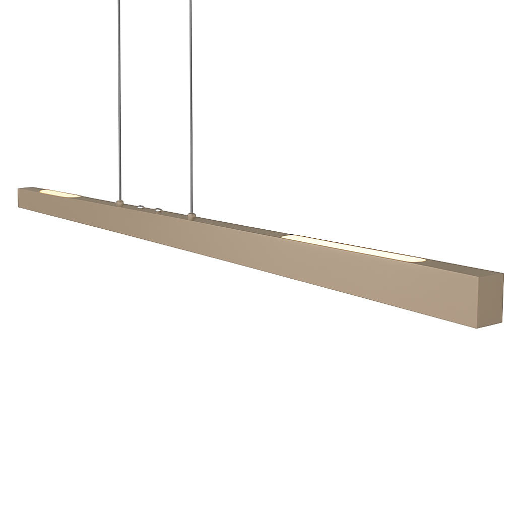 Freelight hanglamp Traiano - 3 lichts - 140 x 150 cm - beige