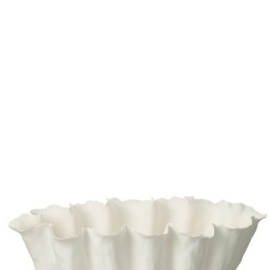 J-Line vaas Calyx – keramiek – wit – small – Ø 20 cm J-Line vaas Calyx – keramiek – wit – small – Ø 20 cm