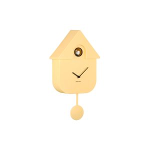 Karlsson wandklok Modern Cuckoo – geel – Ø21.5cm Karlsson wandklok Modern Cuckoo – geel – Ø21.5cm
