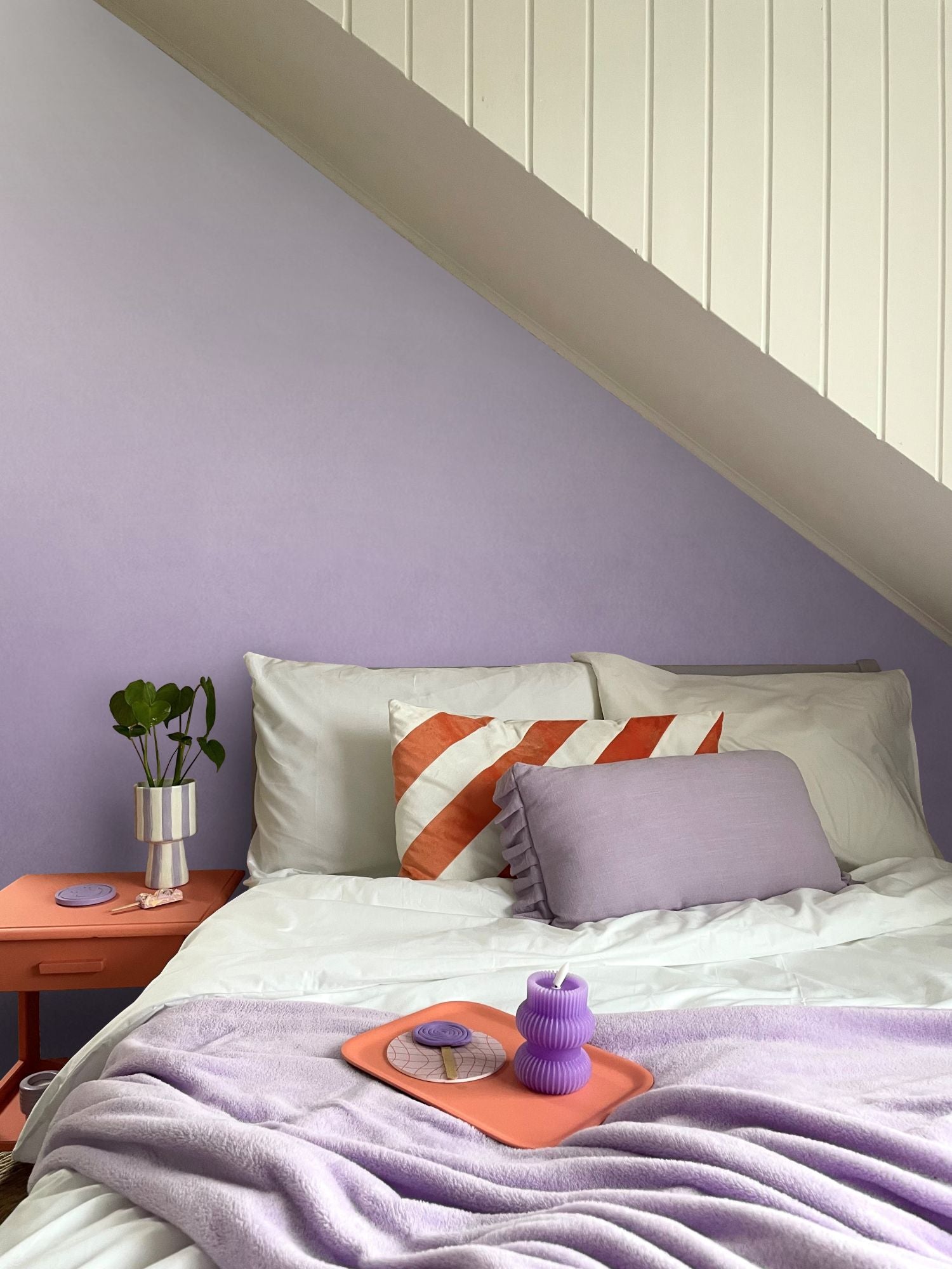 ESTAhome fotobehang kamerhoog dip dye kleurverloop paars - 200 x 279 c