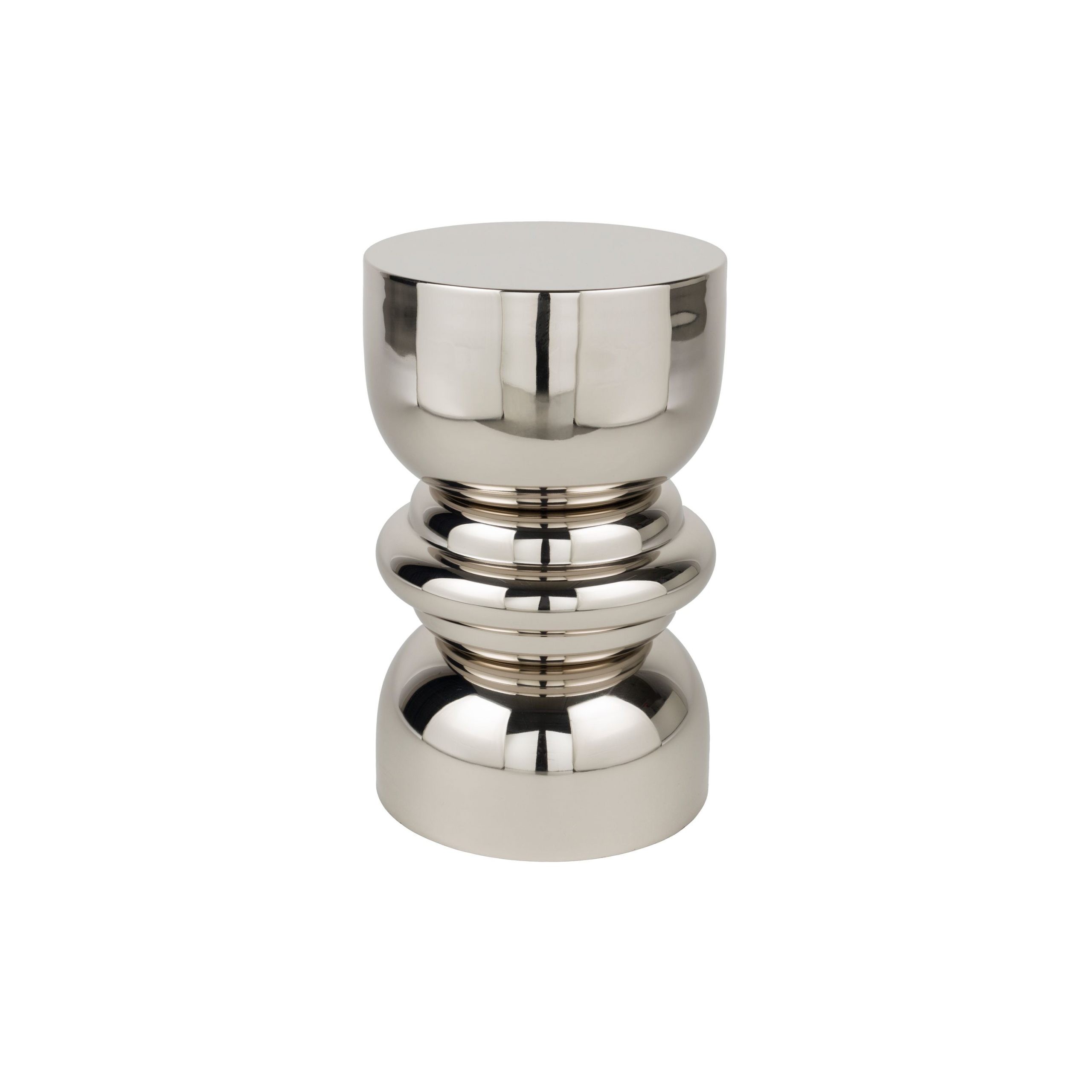 Housecraft Living Kinga Bijzettafel Rond 29,5 cm Zilver
