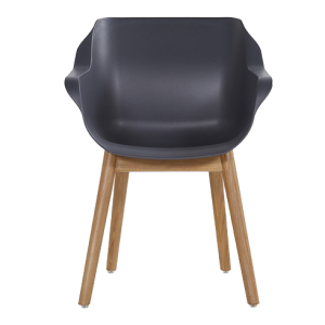 Hartman Tuinstoel Sophie – Antraciet/Naturel – Set Van 2