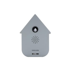 Karlsson ornament Sound Box Modern Chuckoo – grijs – 12×7.5×11.5cm – V Karlsson ornament Sound Box Modern Chuckoo – grijs – 12×7.5×11.5cm – V