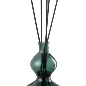 J-Line geurstokjes Cedar Breeze – glas – donkergroen – large J-Line geurstokjes Cedar Breeze – glas – donkergroen – large