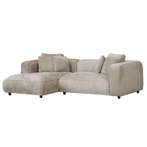 Giga Meubel Chaise Longue Links Nantes – Beige – Stof/Textiel – 250×16 Giga Meubel Chaise Longue Links Nantes – Beige – Stof/Textiel – 250×16