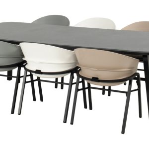 Hartman Tuintafel Tubb – Zwart Keramiek Aluminium – 240x100x75cm