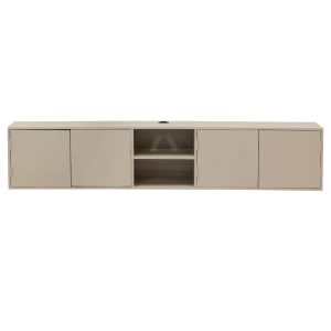 Giga Meubel Tv-Meubel Loiza – Mangohout – Taupe – 200cm