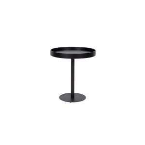 Housecraft Living Yuri Bijzettafel Rond 45×45 cm Hout Zwart