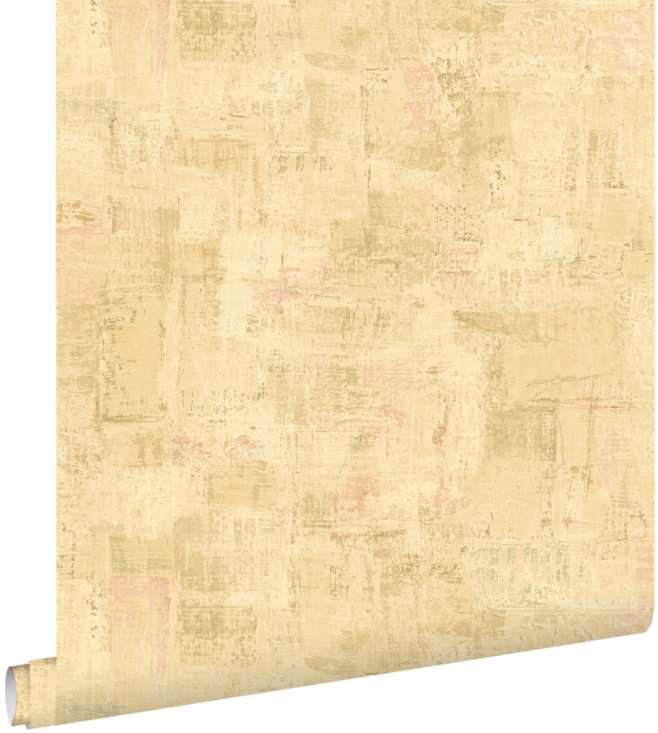 ESTAhome behang schilderachtige structuur warm beige - 50 x 900 cm - 1