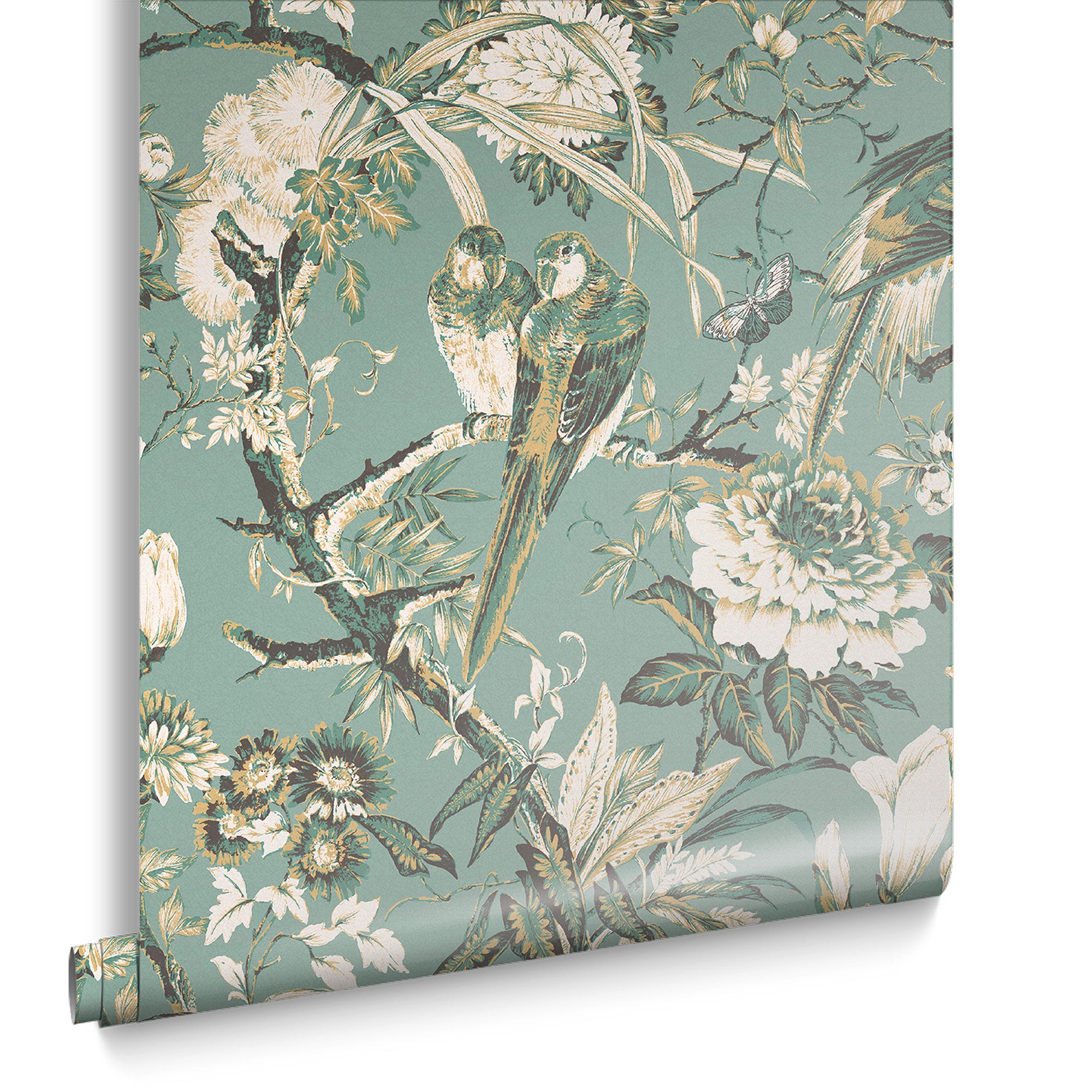 Graham & Brown Vliesbehang Perrow Duck Egg