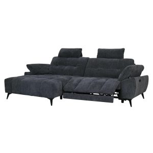 Furnhouse chaise longue bank links Colorado – Zwart – Stof – 156x268x1 Furnhouse chaise longue bank links Colorado – Zwart – Stof – 156x268x1