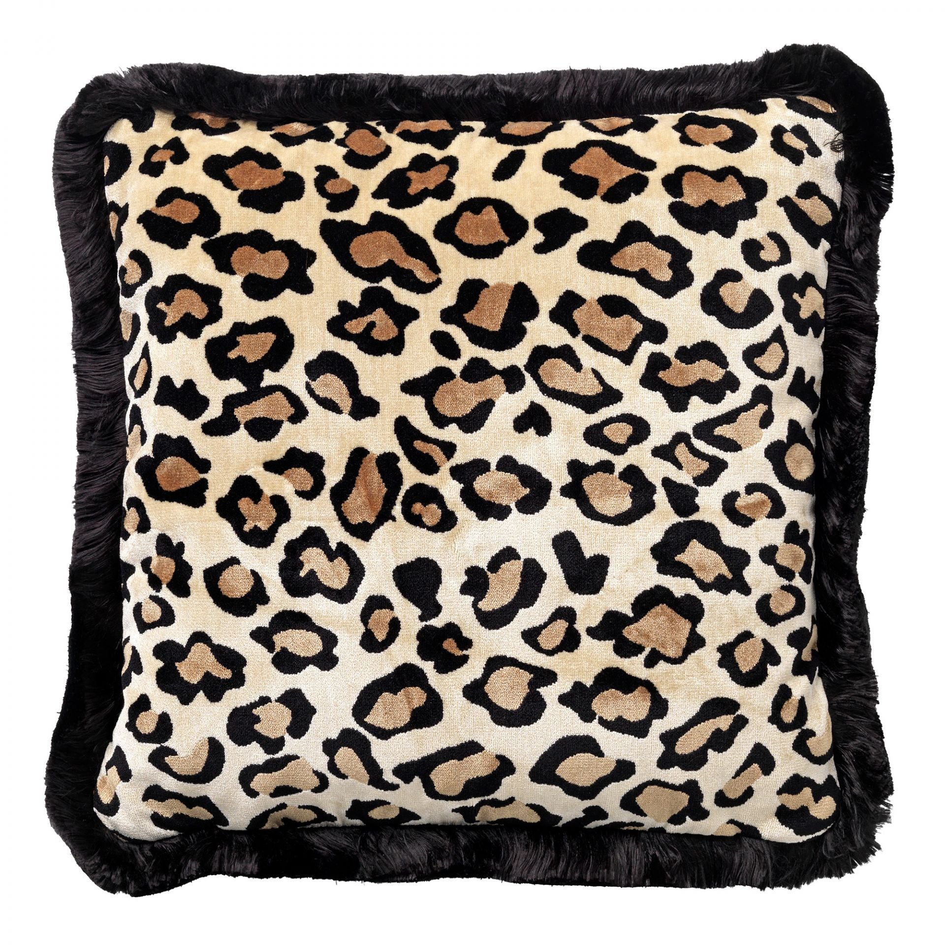 EVITA | sierkussen 45x45 cm | Pumice Stone | beige | dierenprint | Hoi