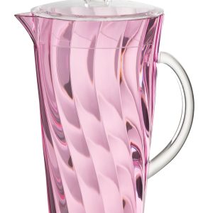 J-Line karaf Wave – kunststof – roze J-Line karaf Wave – kunststof – roze