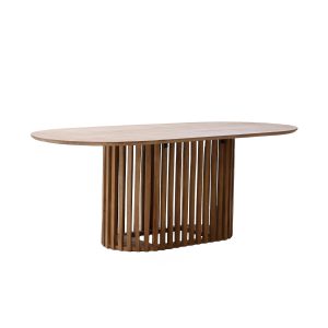 Giga Meubel Eettafel Ferran – Ovaal – Mangohout – Naturel – 200cm Giga Meubel Eettafel Ferran – Ovaal – Mangohout – Naturel – 200cm