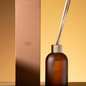 J-Line geurstokjes Accords Essentiels – Ambre Intime – oker – 550 ml