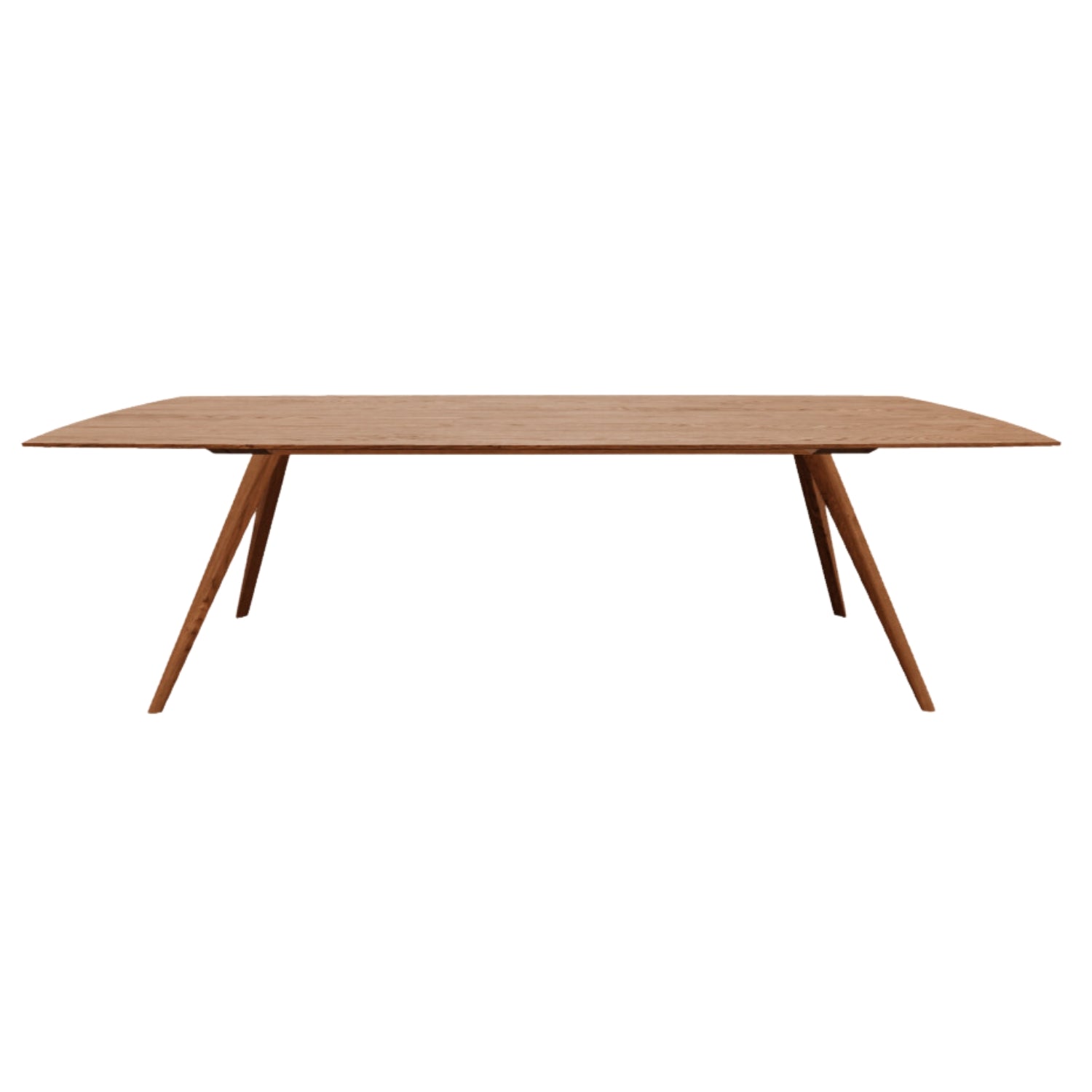 HelloTable eettafel Novum 30 - semi rechthoekig - 250x100 cm - eiken t