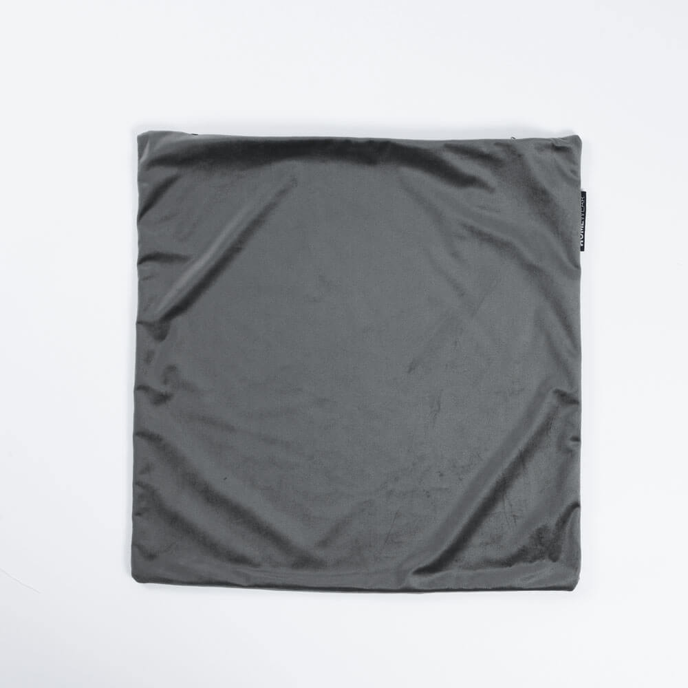 HOME DELUXE fluwelen kussenhoes COUSHY - antraciet