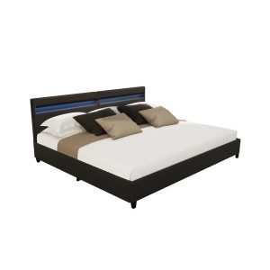 Home Deluxe LED-bed NUBE Zwart Home Deluxe LED-bed NUBE Zwart