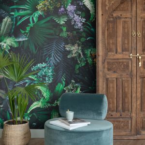 ESTAhome fotobehang tropische planten groen – 232.5 x 279 cm – 158900