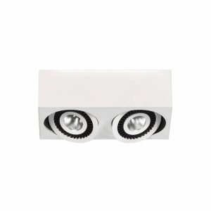 Highlight spot Eye – 2 lichts – 24.5 x 9 cm – wit
