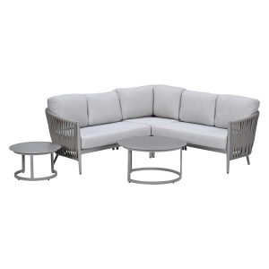 Garden Impressions Loungeset Devin hoek 5-delig – Monte Carlo loungeta Garden Impressions Loungeset Devin hoek 5-delig – Monte Carlo loungeta