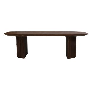 Giga Meubel Salontafel Feline – Deens Ovaal – Mangohout – 130cm