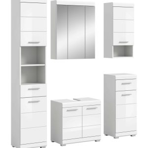 Furnilux Scout 5-Delige Badkamercombinatie – 134cm x 191cm x 34cm